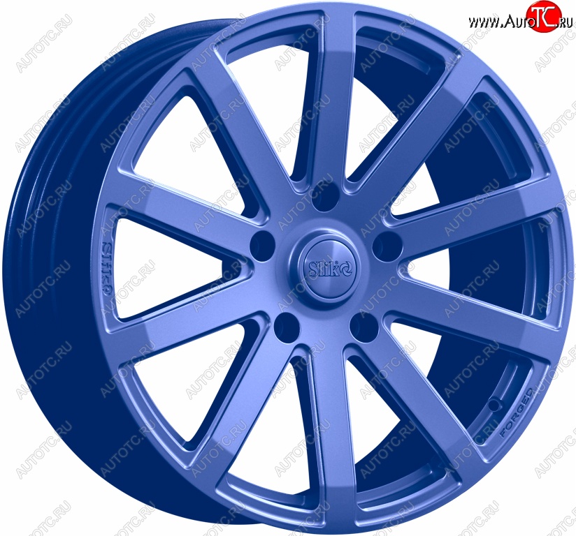 60 999 р. Кованый диск Slik PREMIUM L-611 10.0x20   (Синий (BLUE))  с доставкой в г. Воронеж