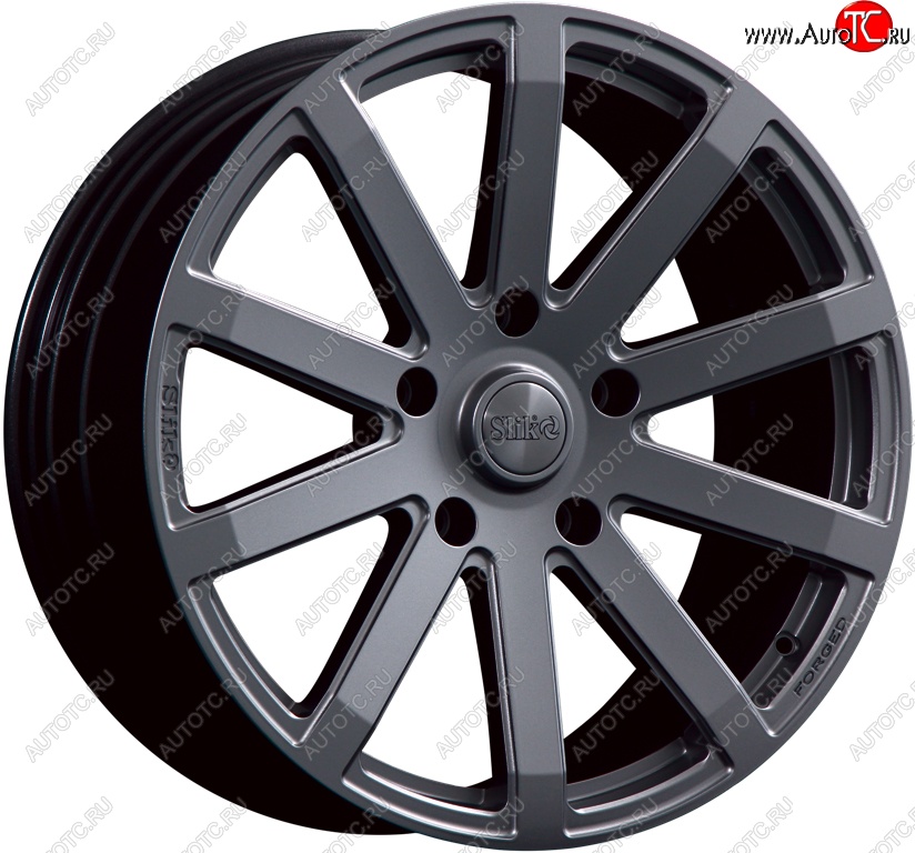 60 999 р. Кованый диск Slik PREMIUM L-611 10.0x20   (Графит глянцевый (GM))  с доставкой в г. Воронеж