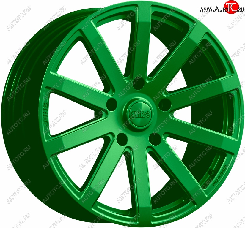 60 999 р. Кованый диск Slik PREMIUM L-611 10.0x20   (Зеленый (GREEEN))  с доставкой в г. Воронеж