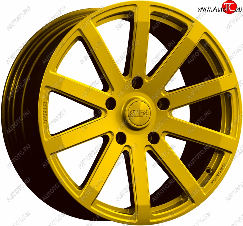 60 999 р. Кованый диск Slik PREMIUM L-611 9.0x20   (Ярко желтый RAL1021 (YELLOW))  с доставкой в г. Воронеж