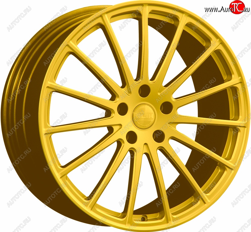 60 999 р. Кованый диск Slik PREMIUM L-612 9.0x20   (Ярко желтый RAL1021 (YELLOW))  с доставкой в г. Воронеж