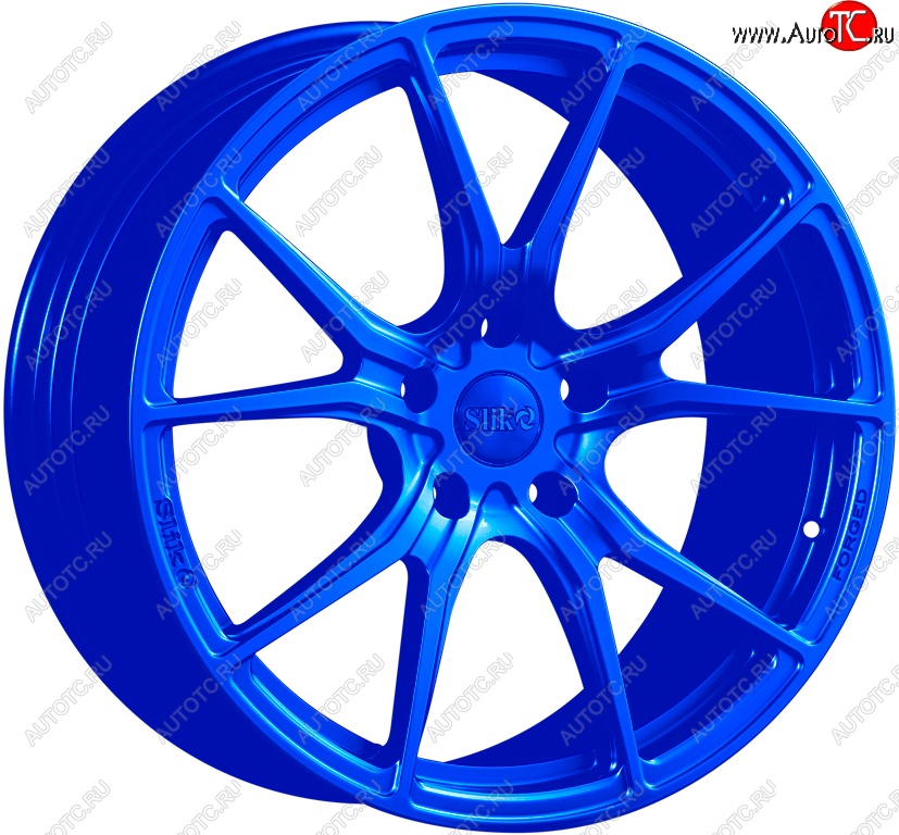 60 999 р. Кованый диск Slik PREMIUM L-616 10.0x20   (Candy синий (Candy BLUE))  с доставкой в г. Воронеж
