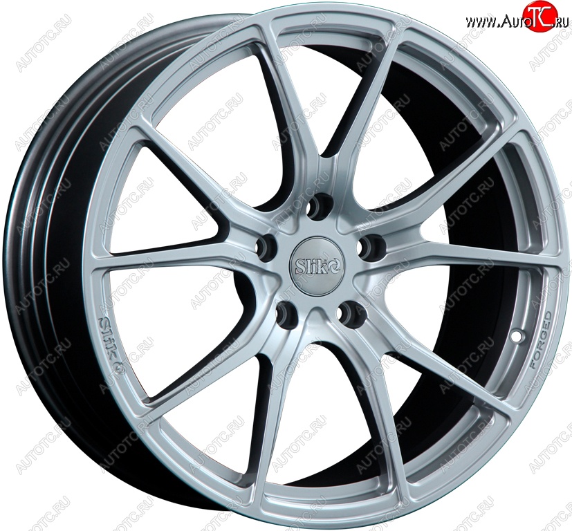 59 999 р. Кованый диск Slik PREMIUM L-616 10.0x20   (Ярко блестящее серебро (HPB))  с доставкой в г. Воронеж