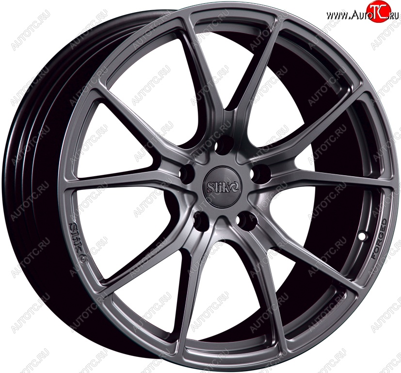 60 999 р. Кованый диск Slik PREMIUM L-616 10.0x20   (Графит глянцевый (GM))  с доставкой в г. Воронеж
