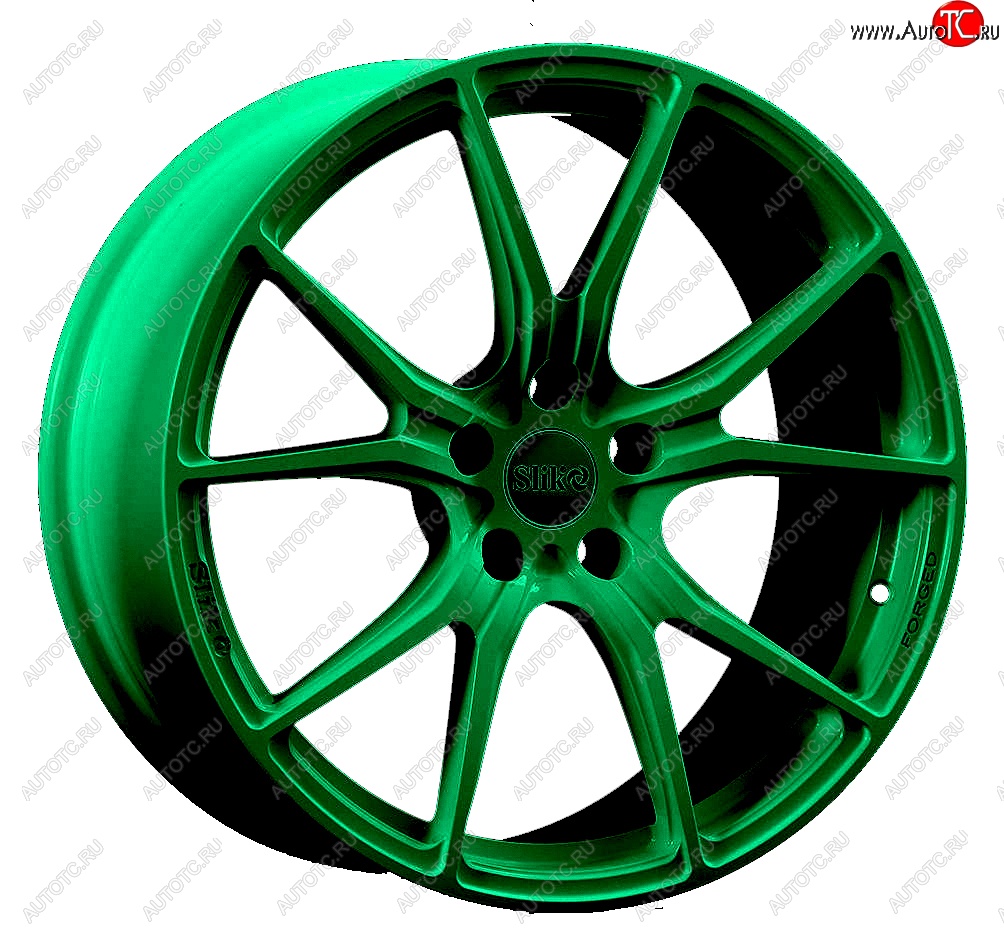 60 999 р. Кованый диск Slik PREMIUM L-616 10.0x20   (Зеленый (GREEN))  с доставкой в г. Воронеж