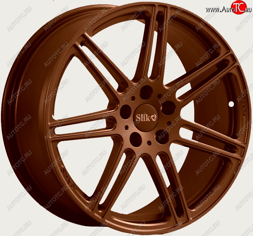 60 999 р. Кованый диск Slik PREMIUM 10.0x20   (Коньячная бронза глянец (BRZCGN))  с доставкой в г. Воронеж