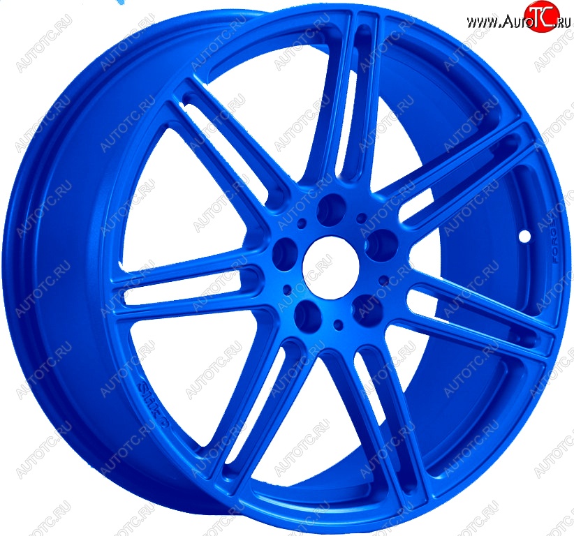 60 999 р. Кованый диск Slik PREMIUM 10.0x20   (Candy синий (Candy BLUE))  с доставкой в г. Воронеж
