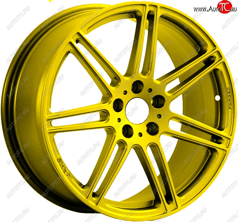 60 999 р. Кованый диск Slik PREMIUM 10.0x20   (Candy ярко-желтый (Candy YELLOW))  с доставкой в г. Воронеж