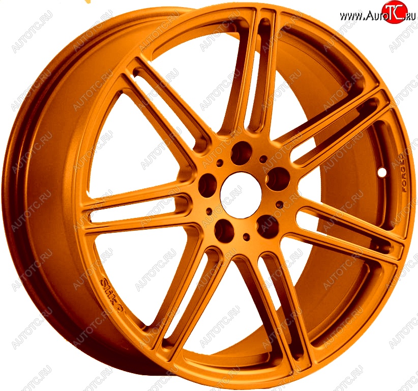 60 999 р. Кованый диск Slik PREMIUM 10.0x20   (Ярко оранжевый (ORANGE))  с доставкой в г. Воронеж