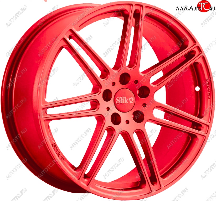 60 999 р. Кованый диск Slik PREMIUM 9.0x20   (RAL 3026 ярко алый (3026))  с доставкой в г. Воронеж