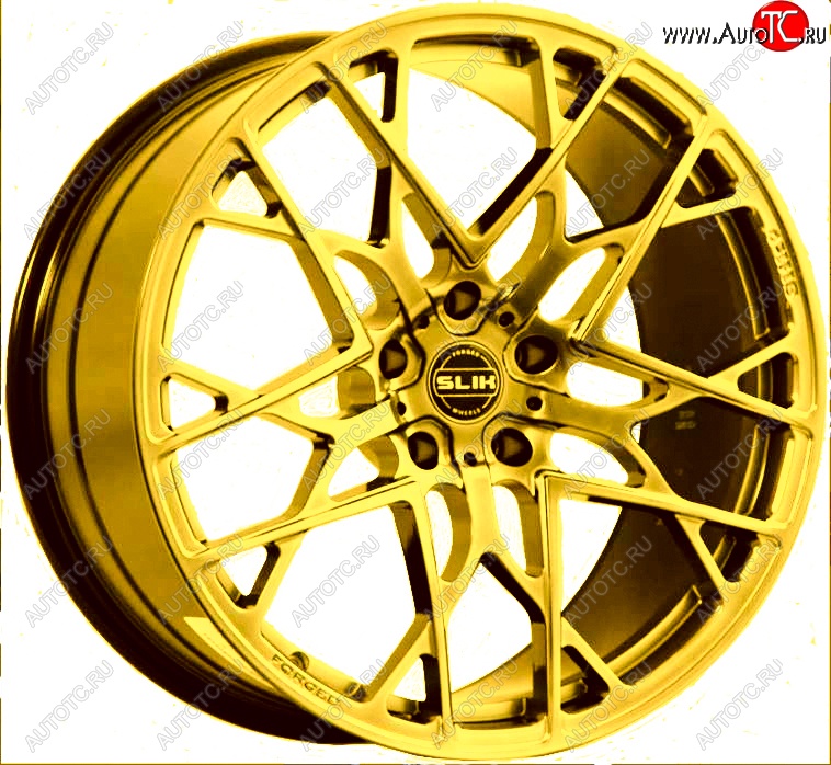 60 999 р. Кованый диск Slik PREMIUM 10.0x20   (Candy ярко-желтый (Candy YELLOW))  с доставкой в г. Воронеж