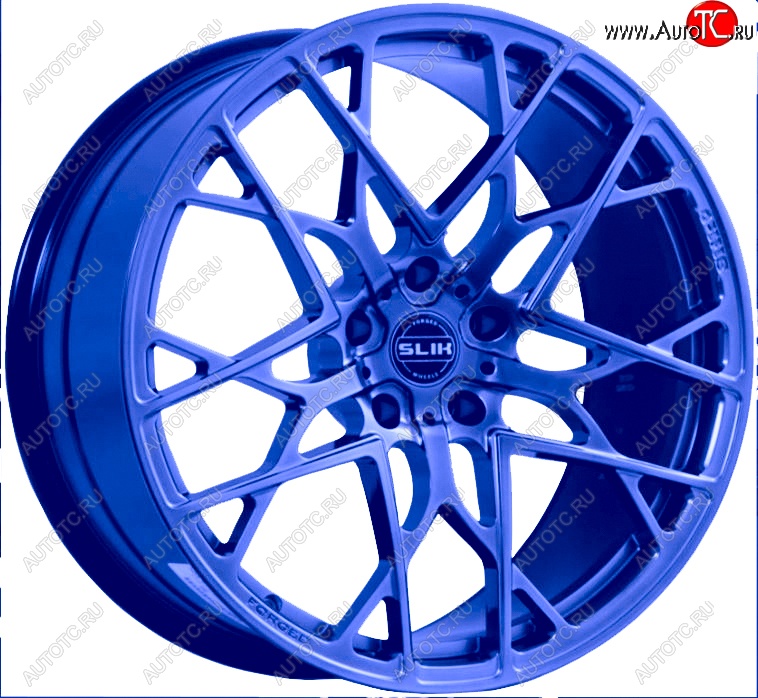 60 999 р. Кованый диск Slik PREMIUM 10.0x20   (Синий (BLUE))  с доставкой в г. Воронеж