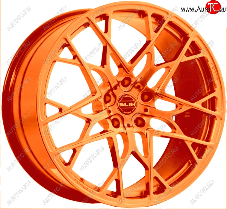 60 999 р. Кованый диск Slik PREMIUM 10.0x20   (Ярко оранжевый (ORANGE))  с доставкой в г. Воронеж