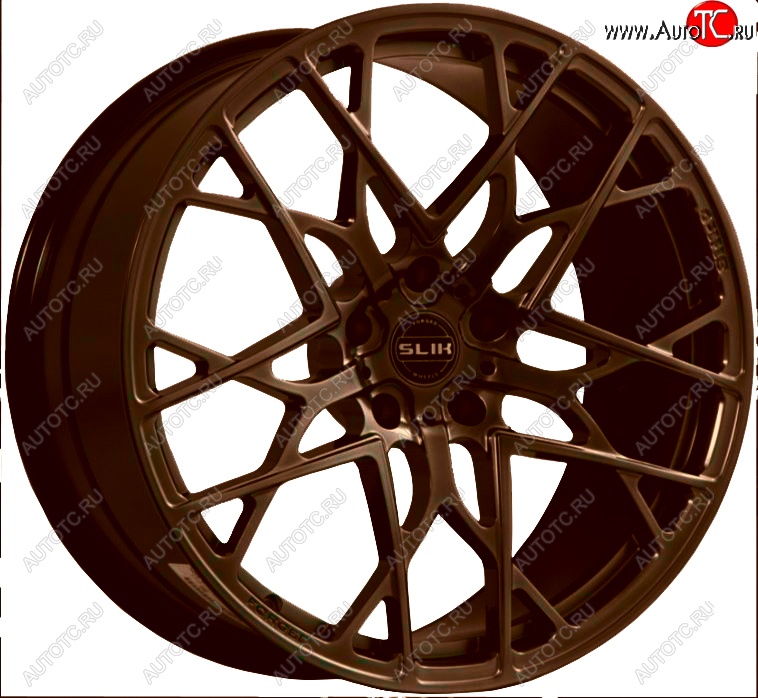 60 999 р. Кованый диск Slik PREMIUM 10.0x20   (Коньячная бронза глянец (BRZCGN))  с доставкой в г. Воронеж
