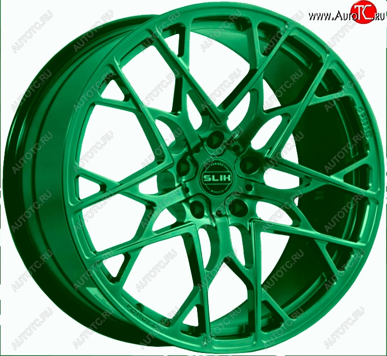 60 999 р. Кованый диск Slik PREMIUM 9.0x20   (Зеленый (GREEEN))  с доставкой в г. Воронеж