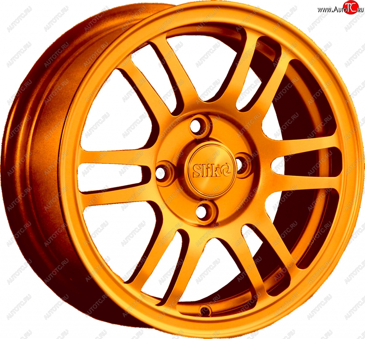 12 799 р. Кованый диск Slik Classic L1712 6.0x14   (Candy медно-оранжевый матовый)  с доставкой в г. Воронеж