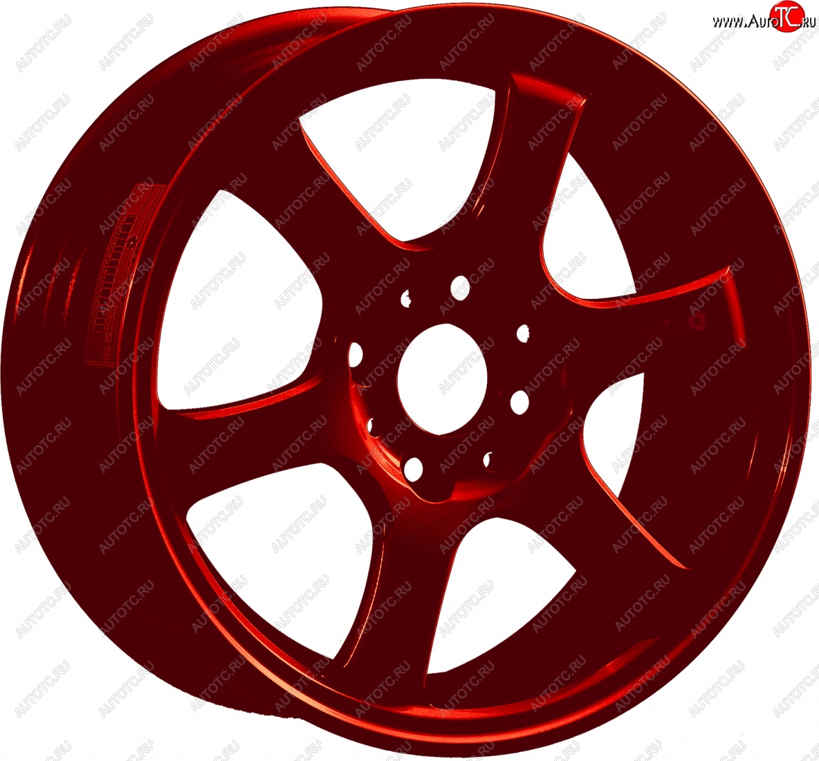 13 499 р. Кованый диск Slik Classic Sport L-1726S 6.0x14   (Candy красный (Candy RED))  с доставкой в г. Воронеж
