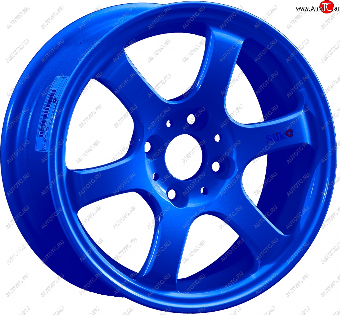 13 499 р. Кованый диск Slik Classic Sport L-1726S 6.0x14   (Candy синий (Candy BLUE))  с доставкой в г. Воронеж