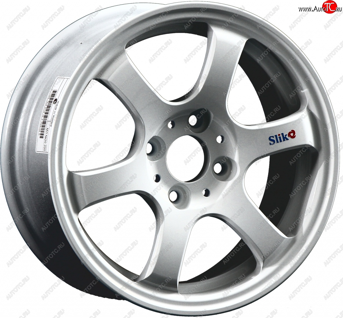 13 499 р. Кованый диск Slik Classic Sport L-1726S 6.0x14   (Серебристый светлый (S16))  с доставкой в г. Воронеж