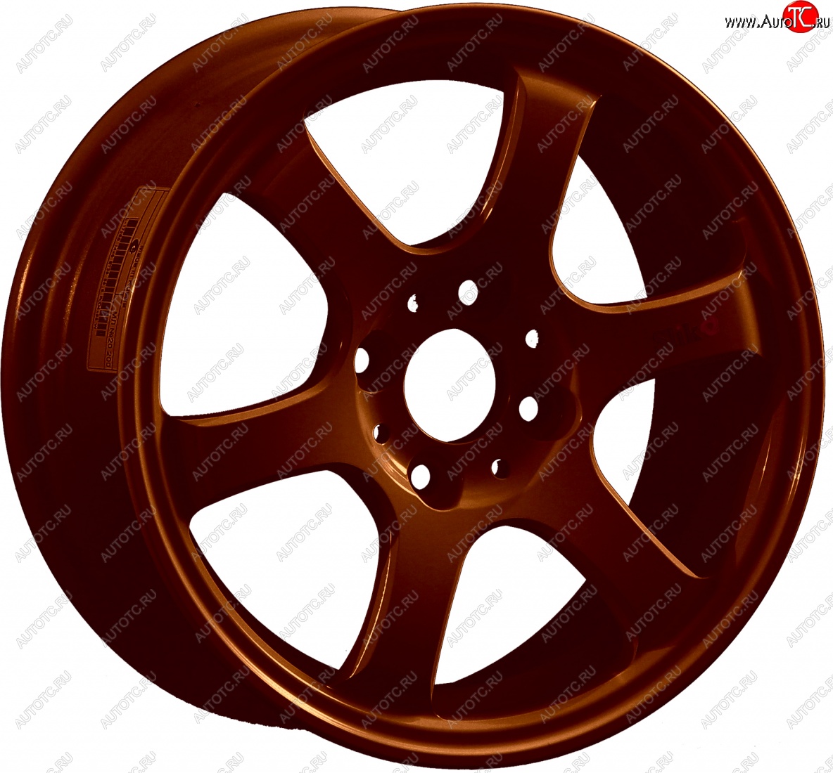 13 499 р. Кованый диск Slik Classic Sport L-1726S 6.0x14   (Коньячная бронза матовый (MBRZCGN))  с доставкой в г. Воронеж