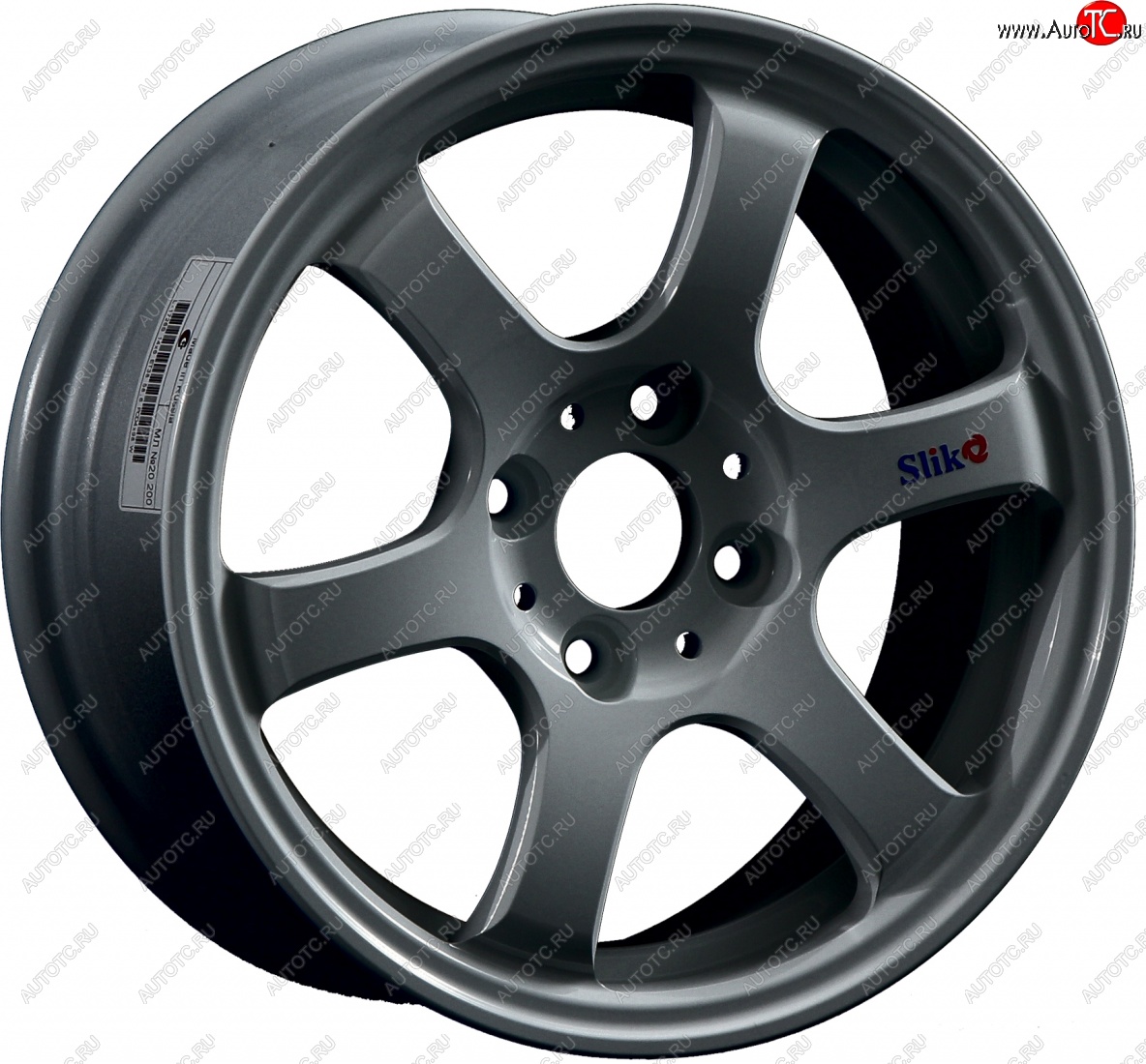 13 499 р. Кованый диск Slik Classic Sport L-1726S 6.0x14   (Графит матовый (GRF2))  с доставкой в г. Воронеж
