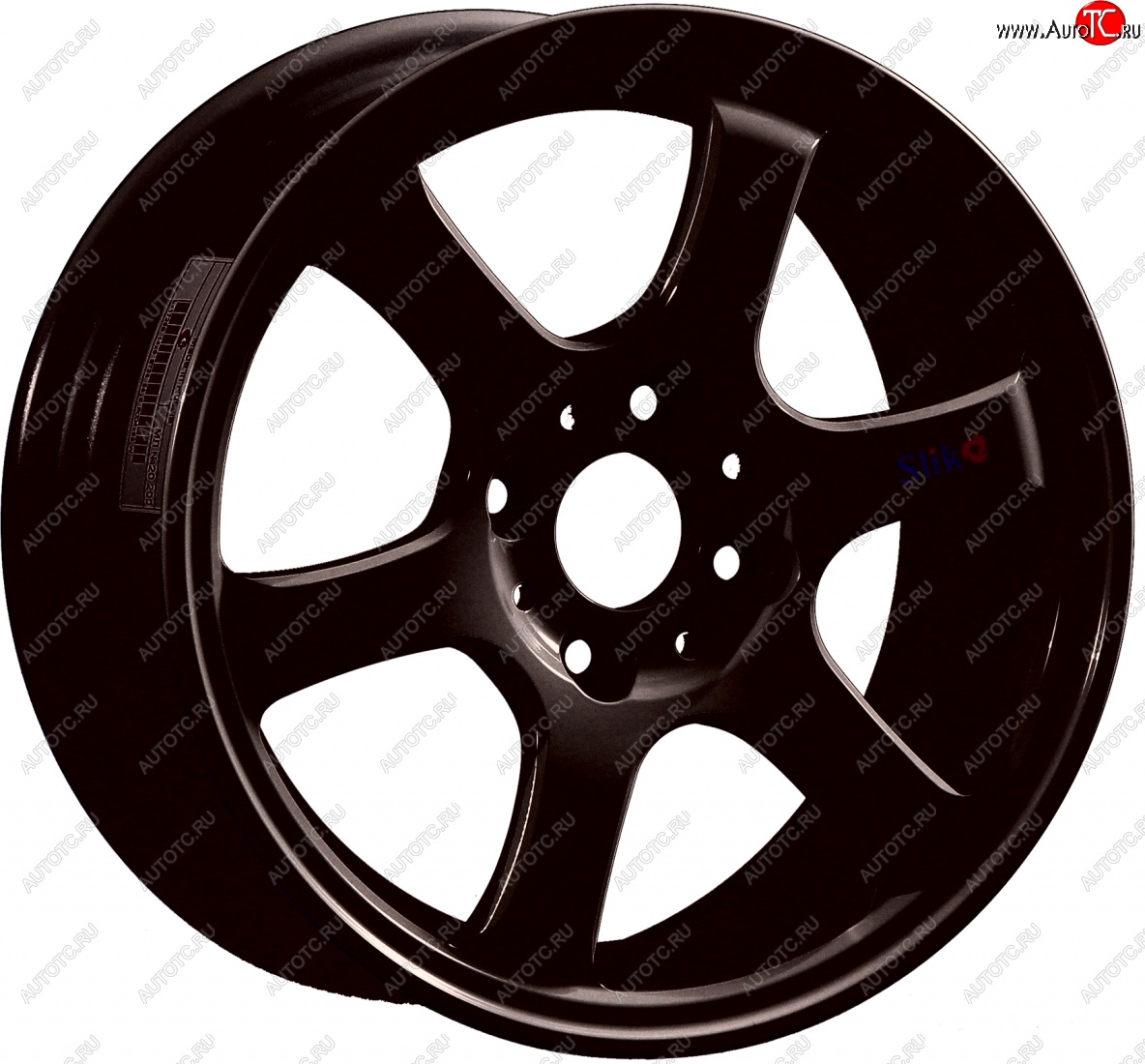 13 499 р. Кованый диск Slik Classic Sport L-1726S 6.0x14   (Черный матовый (MB))  с доставкой в г. Воронеж