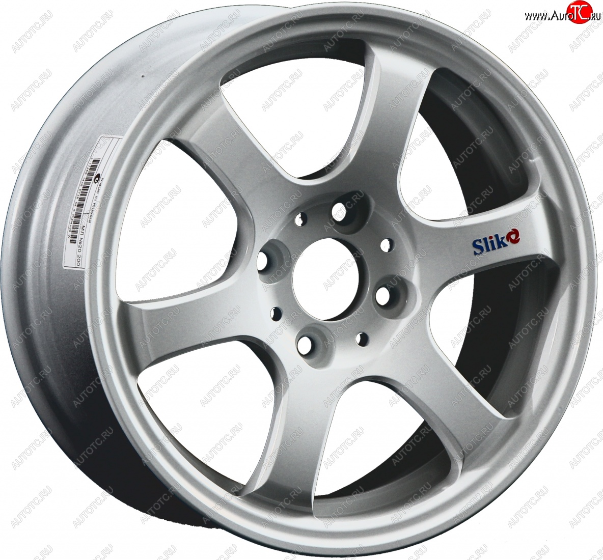 13 499 р. Кованый диск Slik Classic Sport L-1726S 6.0x14   (Серебристый темный (S25))  с доставкой в г. Воронеж