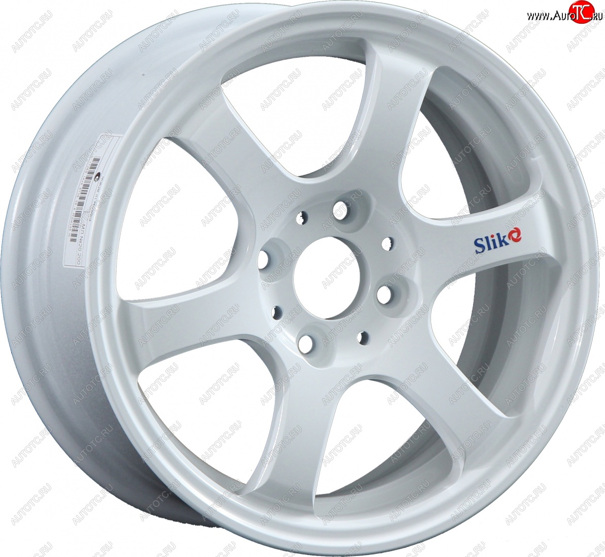 13 499 р. Кованый диск Slik Classic Sport L-1726S 6.0x14   (Белый (W))  с доставкой в г. Воронеж