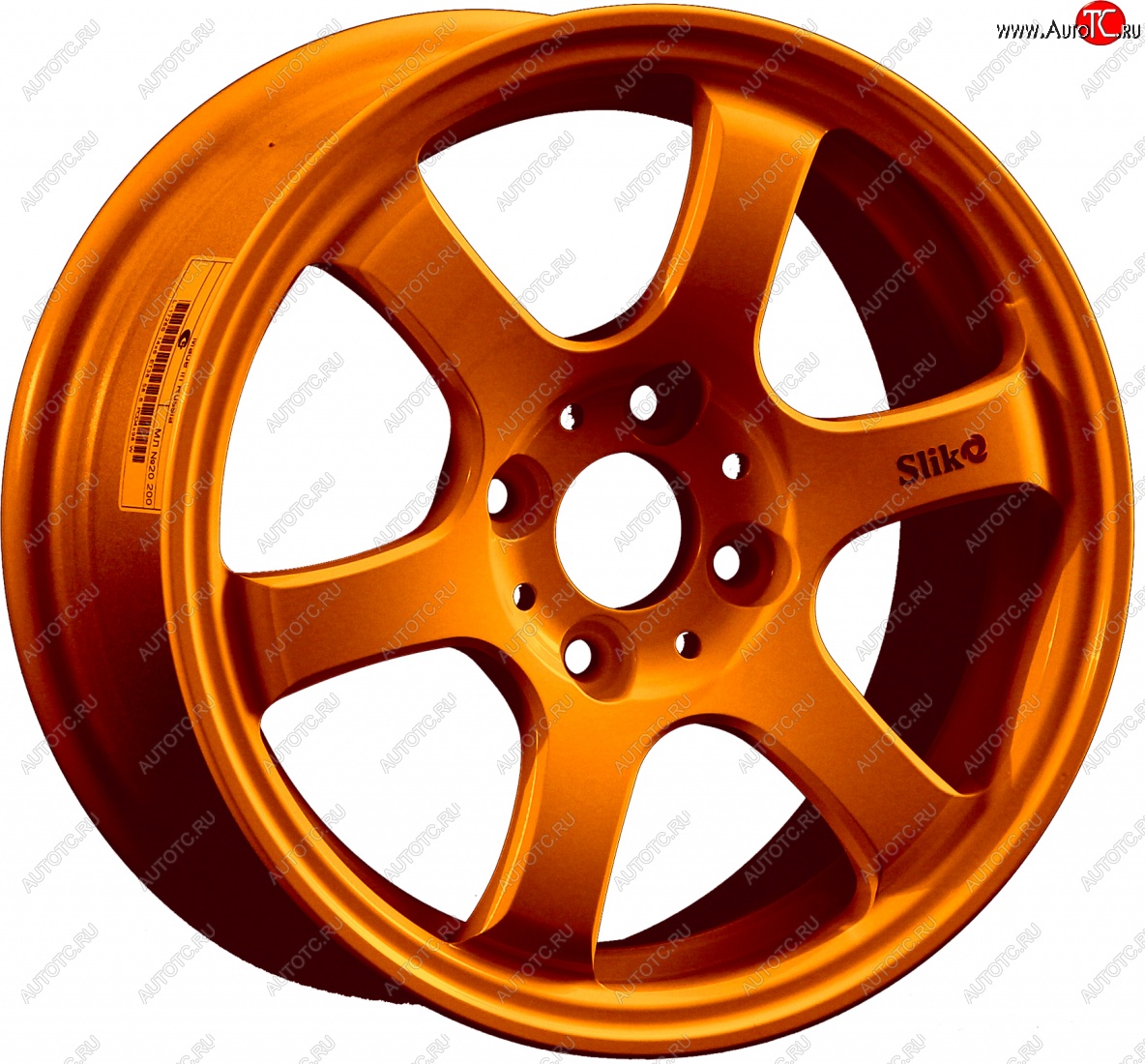 13 499 р. Кованый диск Slik Classic Sport L-1726S 6.0x14   (Candy медно-оранжевый глянцевый)  с доставкой в г. Воронеж