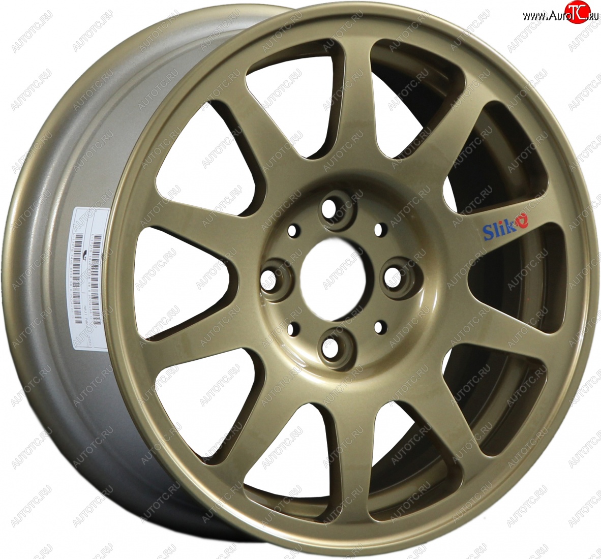 13 499 р. Кованый диск Slik Classic Sport L-1727S 6.0x14   (Бронза (BRZ))  с доставкой в г. Воронеж