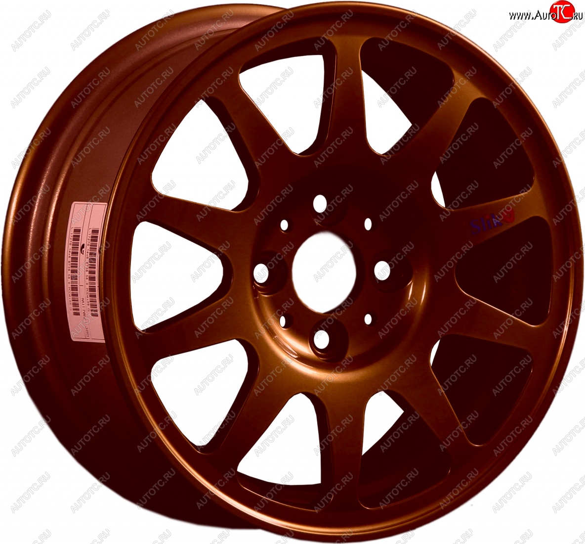 13 499 р. Кованый диск Slik Classic Sport L-1727S 6.0x14   (Коньячная бронза матовый (MBRZCGN))  с доставкой в г. Воронеж
