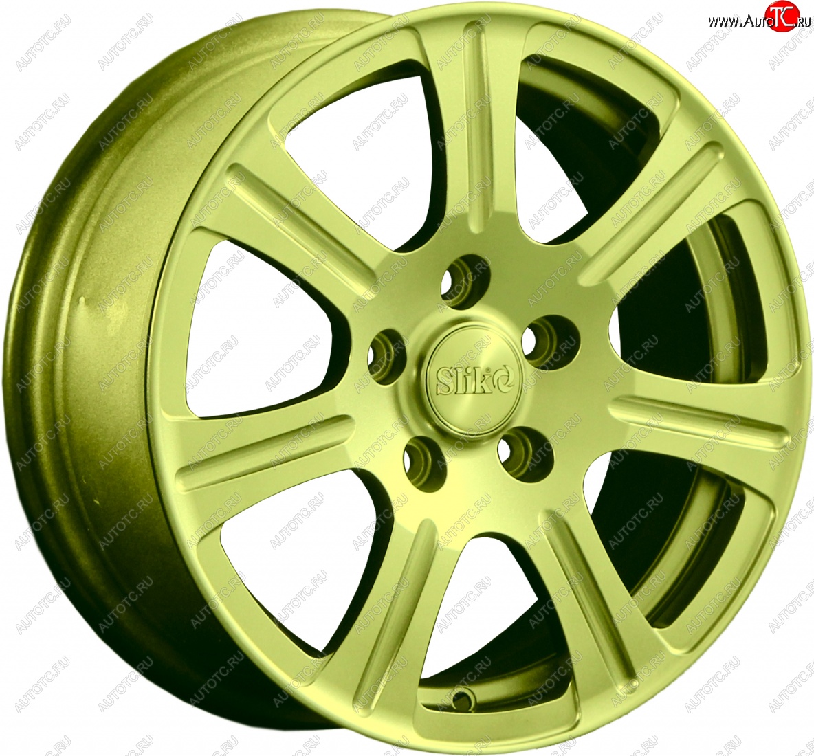 11 899 р. Кованый диск Slik Classic L-1815 6.5x15   (Золотой (G))  с доставкой в г. Воронеж