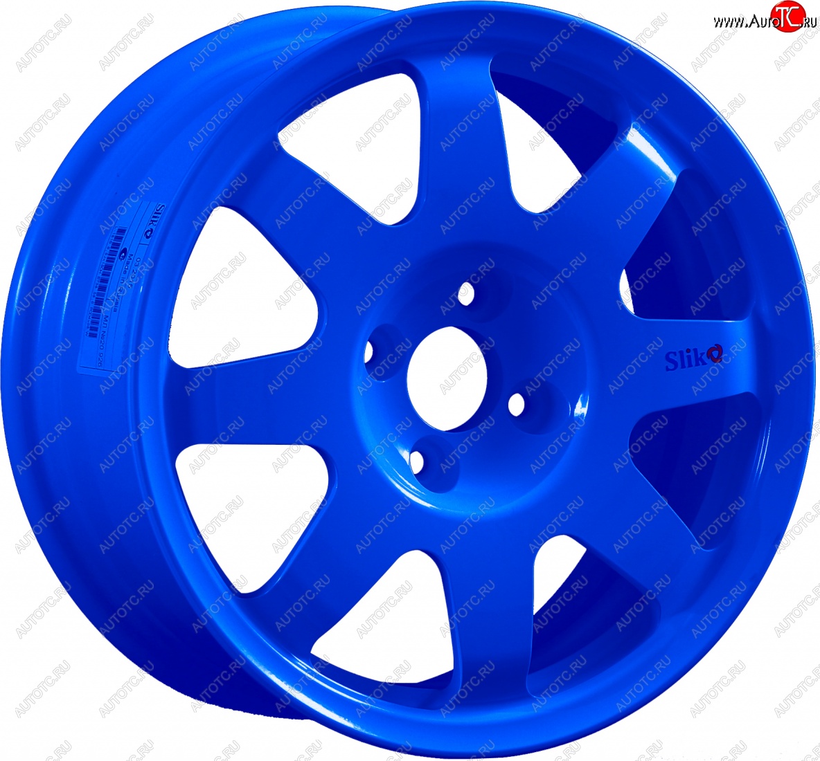 7 460 р. Кованый диск Slik Classic Sport L-181S 5.5x15   (Candy синий (Candy BLUE))  с доставкой в г. Воронеж