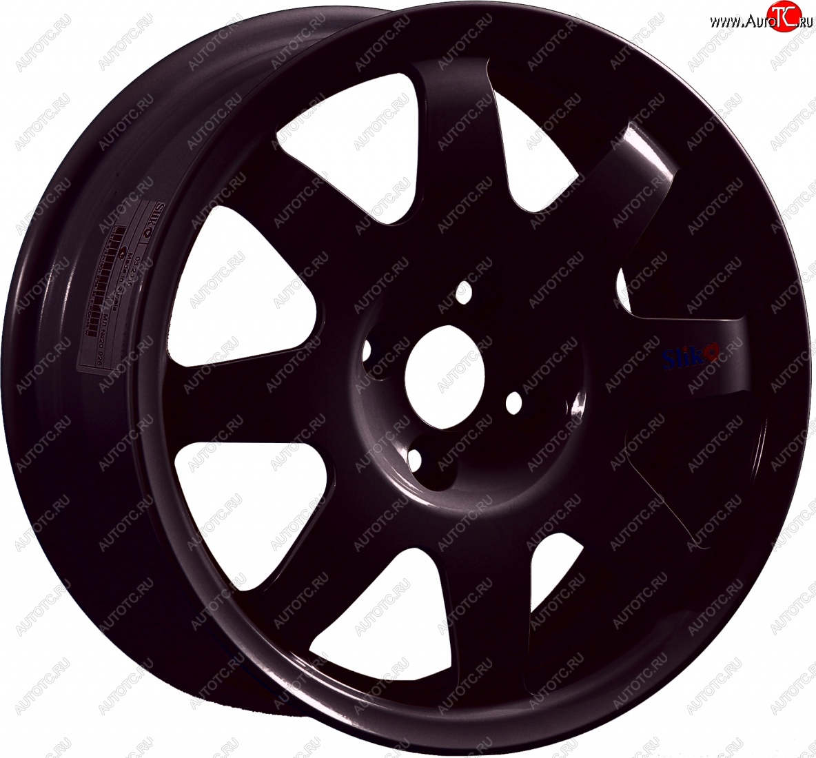 7 460 р. Кованый диск Slik Classic Sport L-181S 5.5x15   (Черный матовый (MB))  с доставкой в г. Воронеж