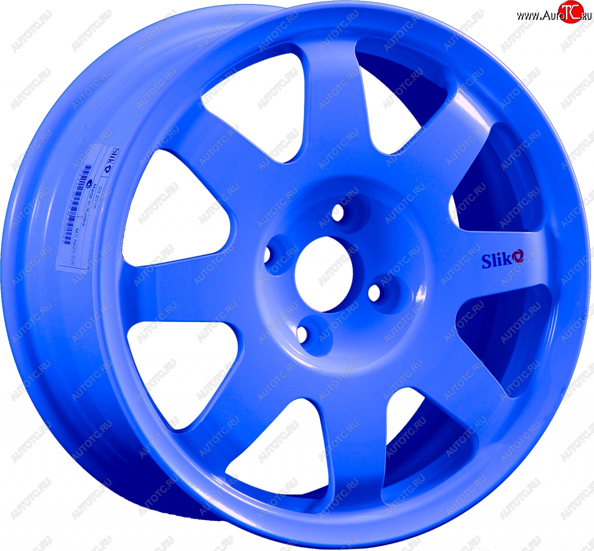 15 599 р. Кованый диск Slik Classic Sport L-181S 6.5x15   (Синий (BLUE))  с доставкой в г. Воронеж