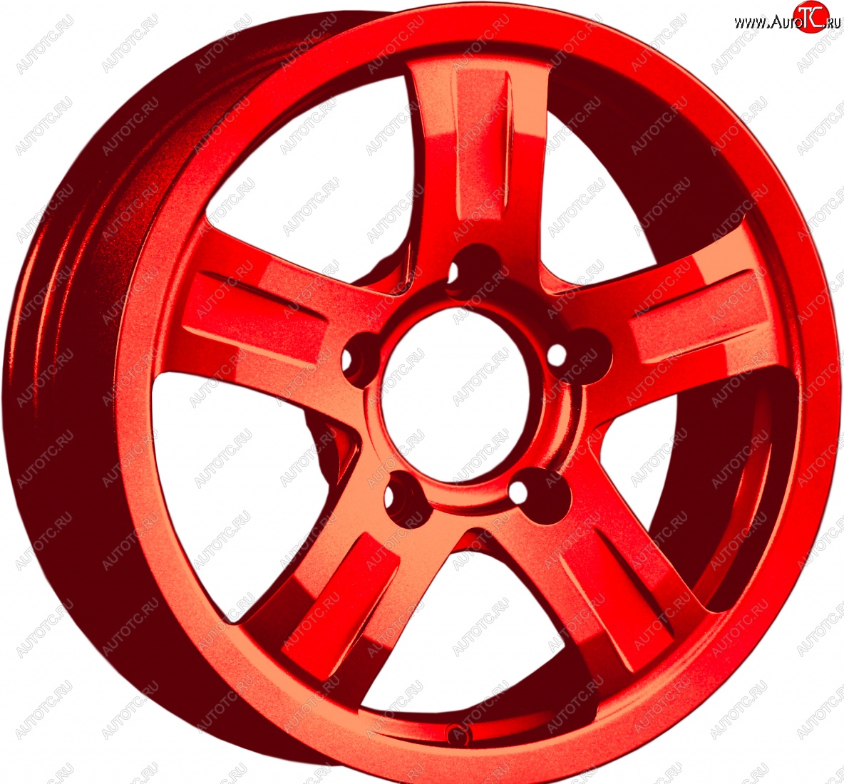 18 999 р. Кованый диск Slik Classic L-208 6.5x16   (Красный (RED))  с доставкой в г. Воронеж