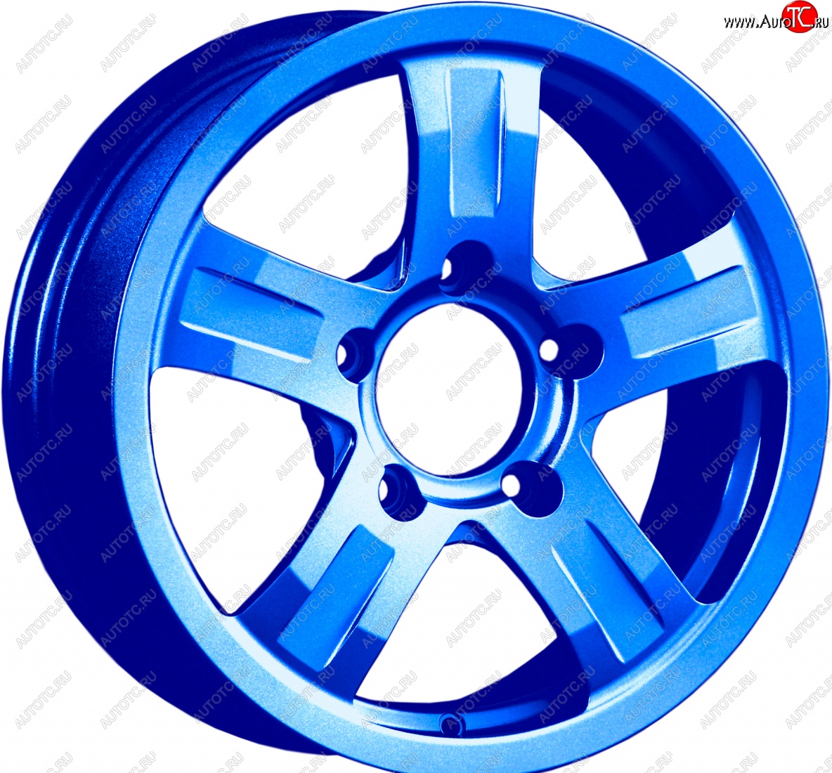 18 999 р. Кованый диск Slik Classic L-208 6.5x16   (Candy синий (Candy BLUE))  с доставкой в г. Воронеж