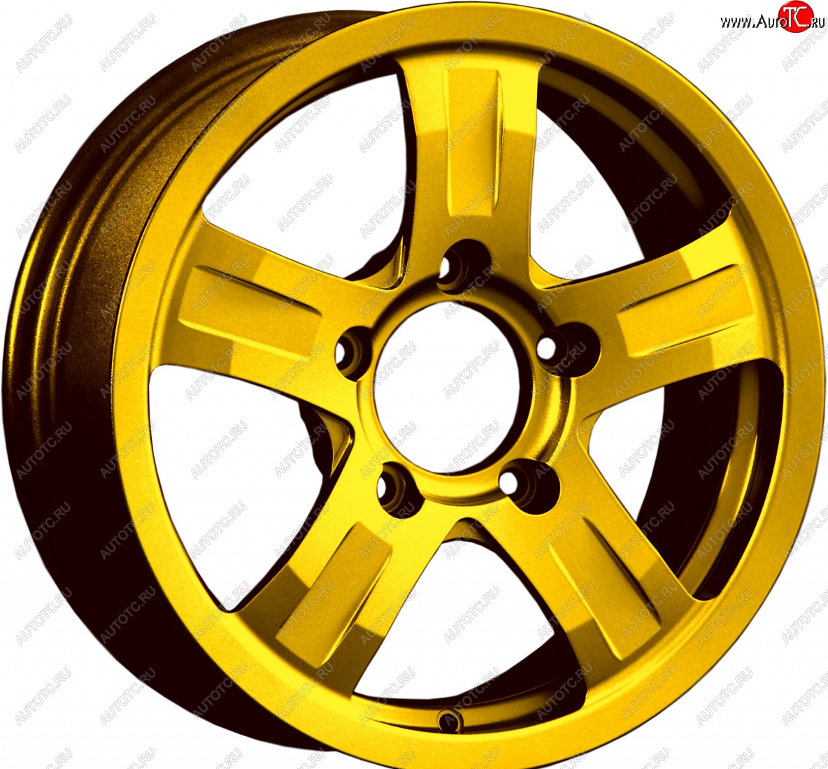 18 999 р. Кованый диск Slik Classic L-208 6.5x16   (Ярко желтый RAL1021 (YELLOW))  с доставкой в г. Воронеж