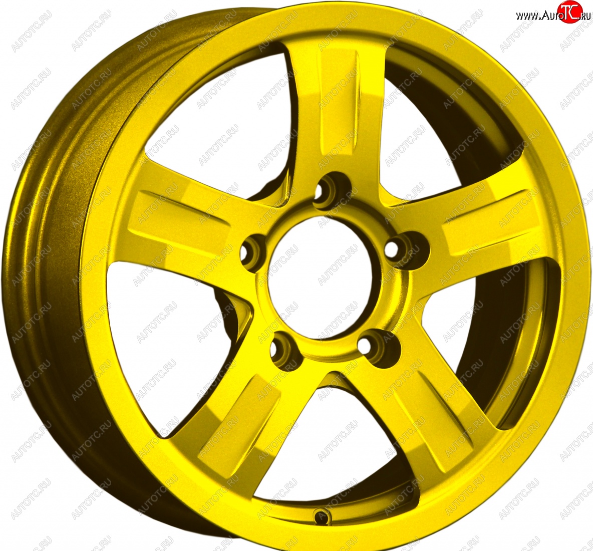 18 999 р. Кованый диск Slik Classic L-208 6.5x16   (Candy ярко-желтый (Candy YELLOW))  с доставкой в г. Воронеж