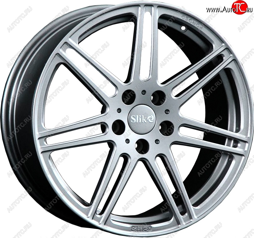 20 749 р. Кованый диск Slik PREMIUM L-724 7.5x17   (Ярко блестящее серебро (HPB))  с доставкой в г. Воронеж