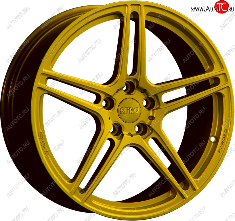 20 749 р. Кованый диск Slik PREMIUM L-726 7.5x17 Nissan Teana 1 J31 дорестайлинг (2003-2005) 5x114.3xDIA66.1xET45.0 (Ярко желтый RAL1021 (YELLOW))
