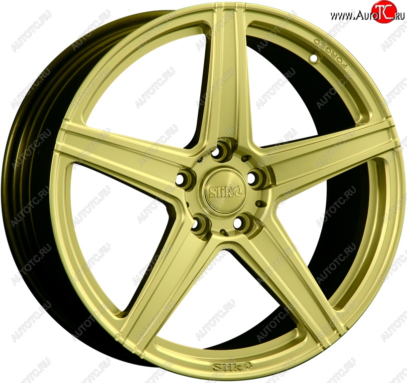 26 799 р. Кованый диск Slik PREMIUM L-728 7.5x17   (Золотой (G))  с доставкой в г. Воронеж