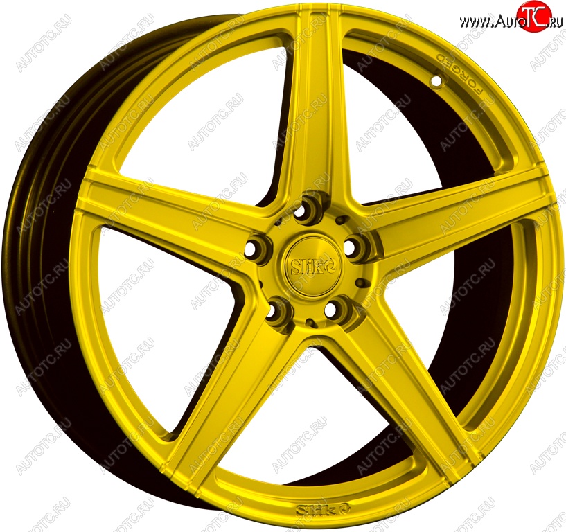 26 799 р. Кованый диск Slik PREMIUM L-728 7.5x17   (Candy ярко-желтый (Candy YELLOW))  с доставкой в г. Воронеж