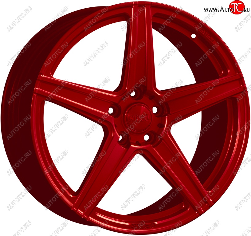 26 799 р. Кованый диск Slik PREMIUM L-728 7.5x17   (Красный (RED))  с доставкой в г. Воронеж