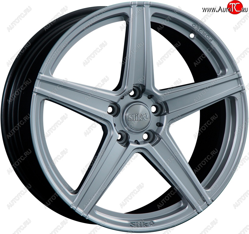 26 799 р. Кованый диск Slik PREMIUM L-728 7.5x17   (Графит глянцевый (GM))  с доставкой в г. Воронеж
