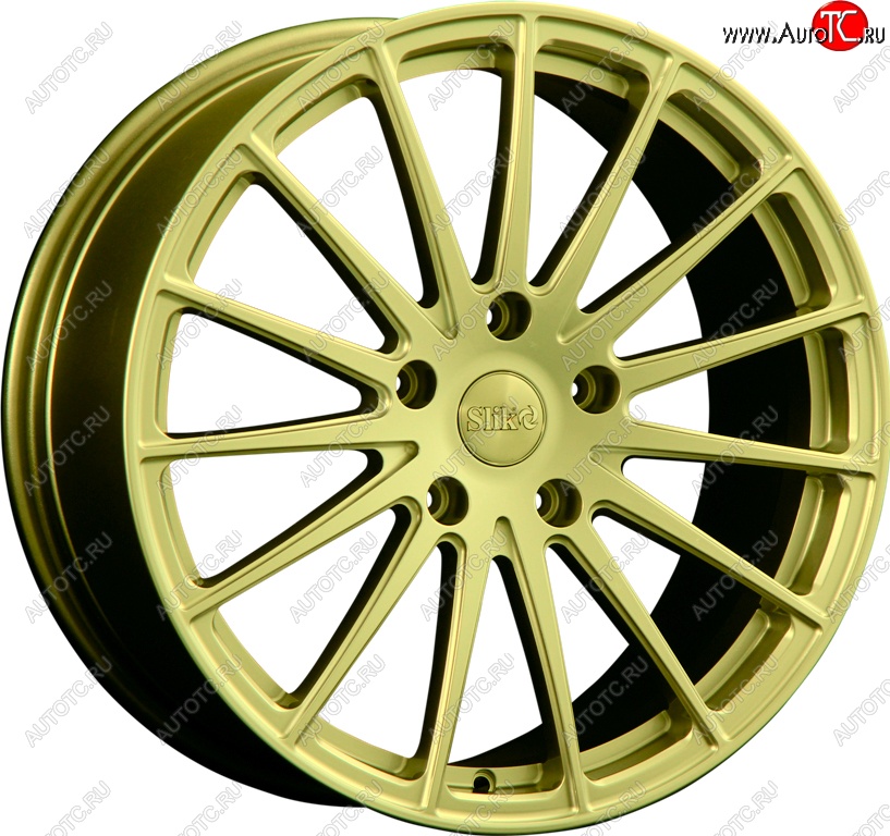 25 999 р. Кованый диск Slik PREMIUM L-729 7.5x17   (Золотой (G))  с доставкой в г. Воронеж