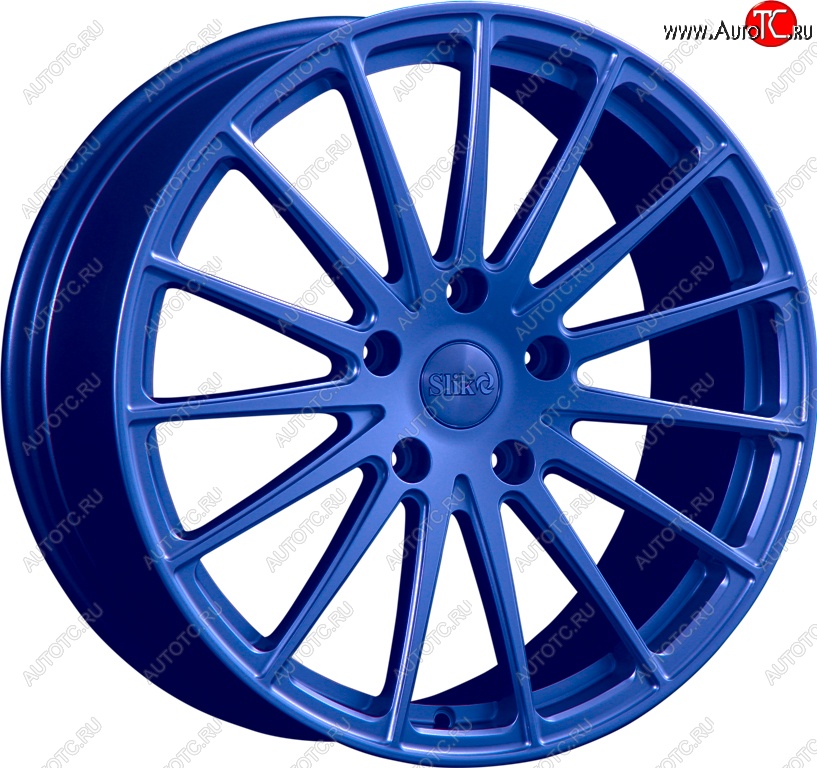 25 999 р. Кованый диск Slik PREMIUM L-729 7.5x17   (Синий (BLUE))  с доставкой в г. Воронеж