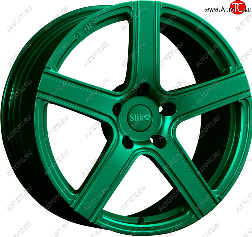25 999 р. Кованый диск Slik PREMIUM L-730 7.5x17   (Candy изумрудно-зеленый (Candy Green))  с доставкой в г. Воронеж