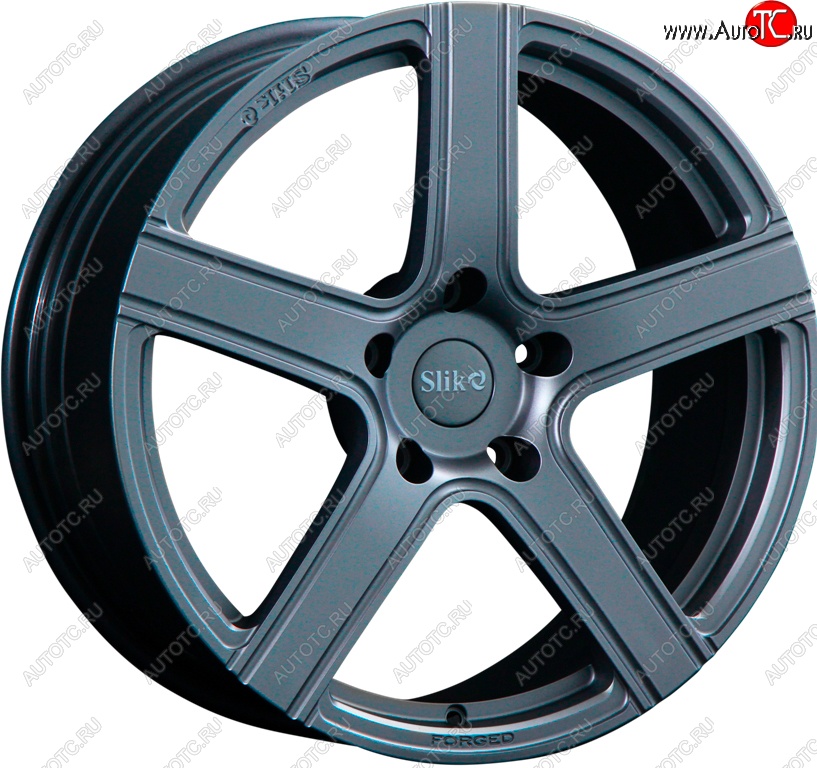 25 999 р. Кованый диск Slik PREMIUM L-730 7.5x17   (Графит глянцевый (GM))  с доставкой в г. Воронеж