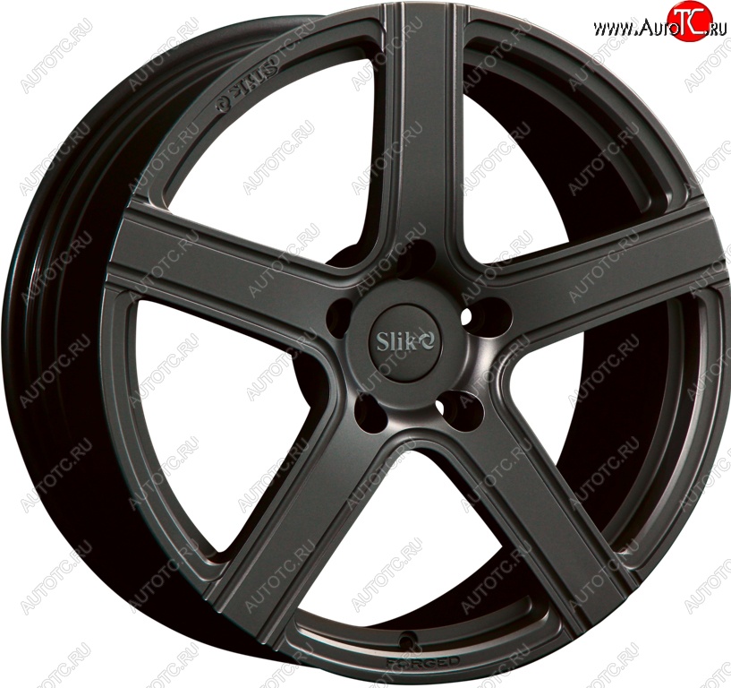 25 999 р. Кованый диск Slik PREMIUM L-730 7.5x17   (Темный хром (DC))  с доставкой в г. Воронеж